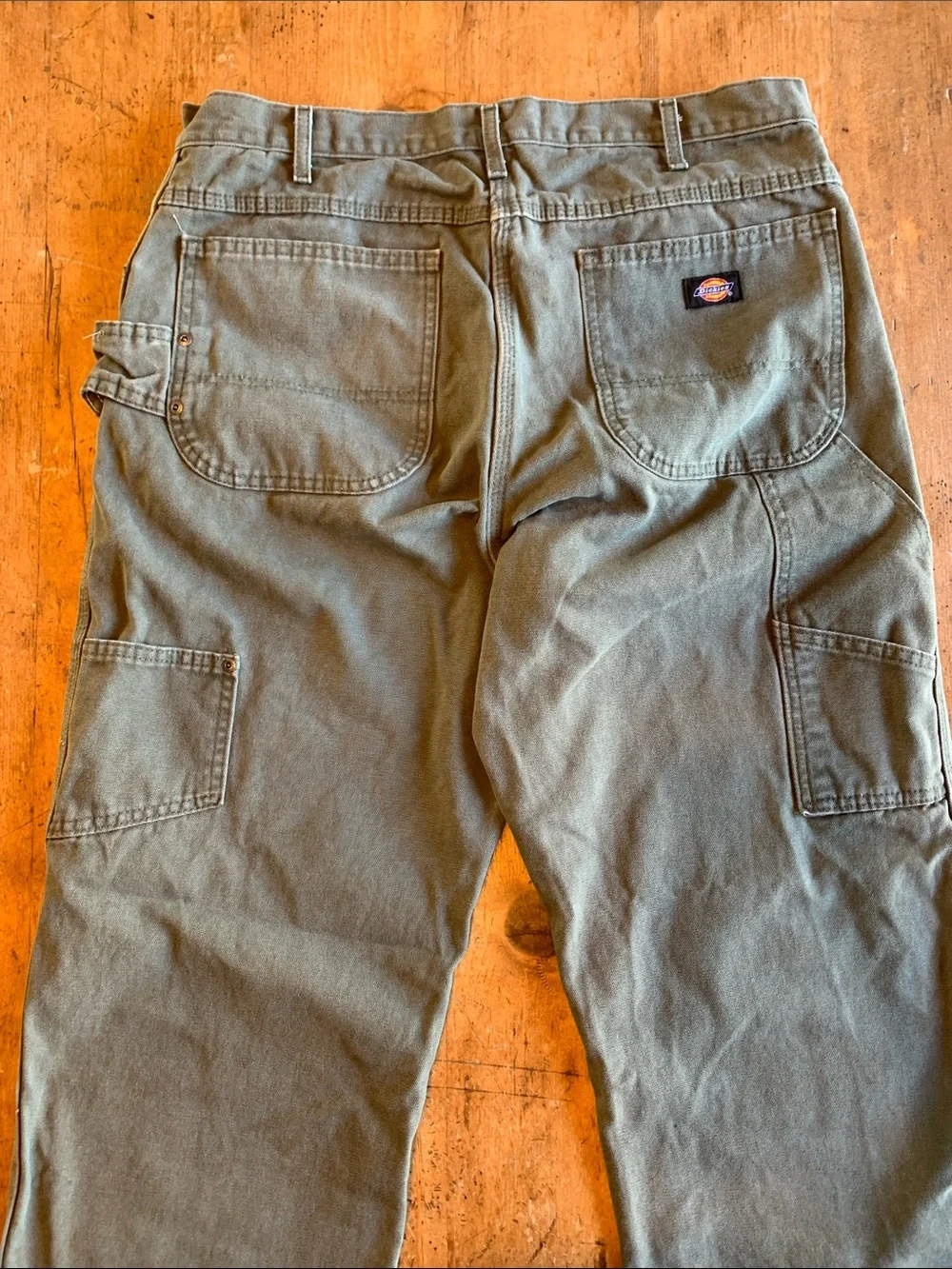 Dickies Men's Olive Green Workwear Chinos
